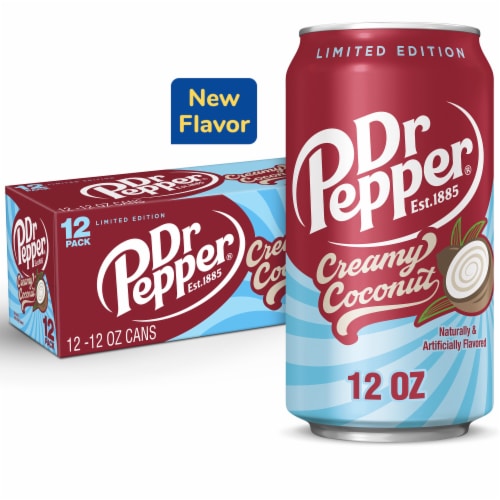 Dr Pepper Creamy Coconut Soda - Creamy Sip